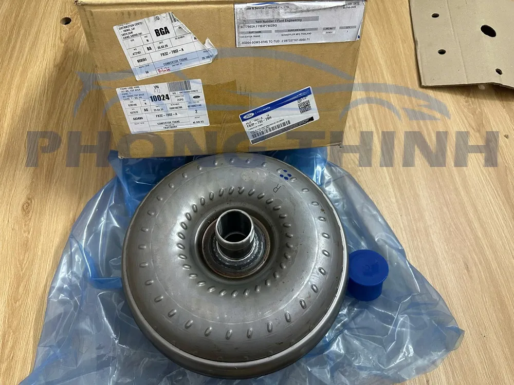Hình ảnh sản phẩm Biến mô hộp số (Quả bí) Ford Ranger Everest Mazda BT50 2.2 2013-2018 chính hãng FB3Z7902A
