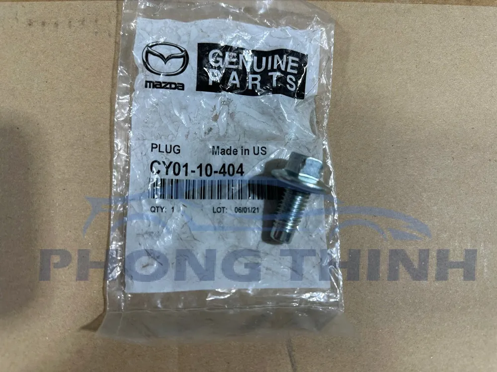 Bu lông xả dầu máy Mazda CX9 2011-2017 chính hãng CY0110404