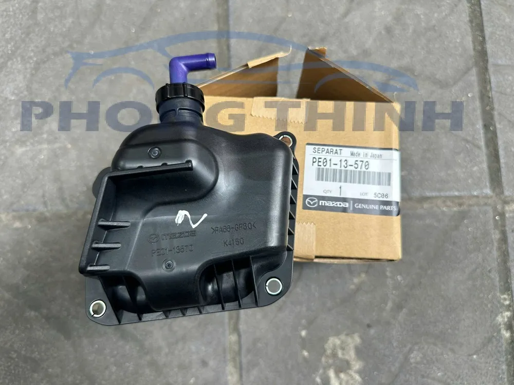 Hình ảnh sản phẩm Hộp tách dầu Mazda 3, Mazda 6, Mazda CX5  2.0 2015-2021 chính hãng PE0113570