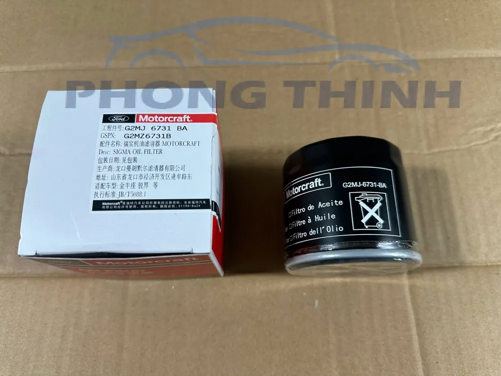 Hình ảnh sản phẩm Lọc dầu động cơ Ford Ecosport 2018-2021 1.5 chính hãng G2MZ6731B
