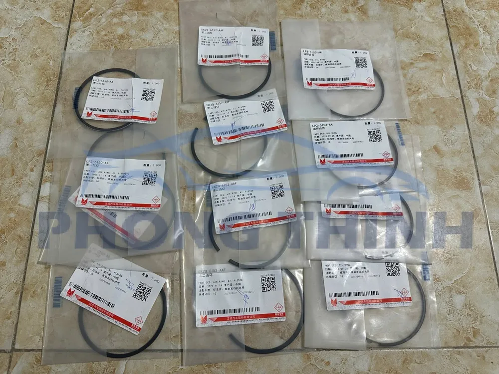 Hình ảnh sản phẩm Xéc măng Ford Ranger Everest Mazda BT50 2.2 chính hãng BK2Q6152AAF