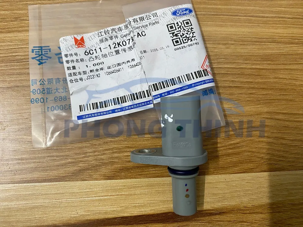 Hình ảnh sản phẩm Cảm biến trục cam Ford Ranger, Everest & Mazda BT50 2.2, 3.2 chính hãng - 6C1112K073AC