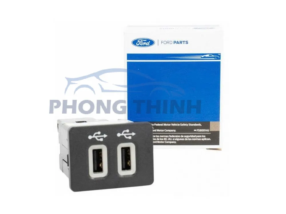 Hình ảnh sản phẩm Cổng USB Ford Ecosport 2014-2022 chính hãng - HC3Z19A387C