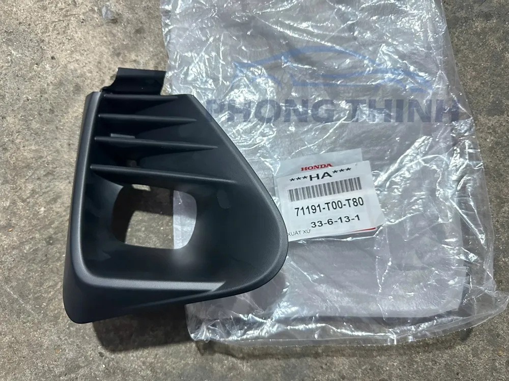 Hình ảnh sản phẩm Ốp đèn gầm bên lái LH Honda City 2023-2025 chính hãng - 71191T00T80