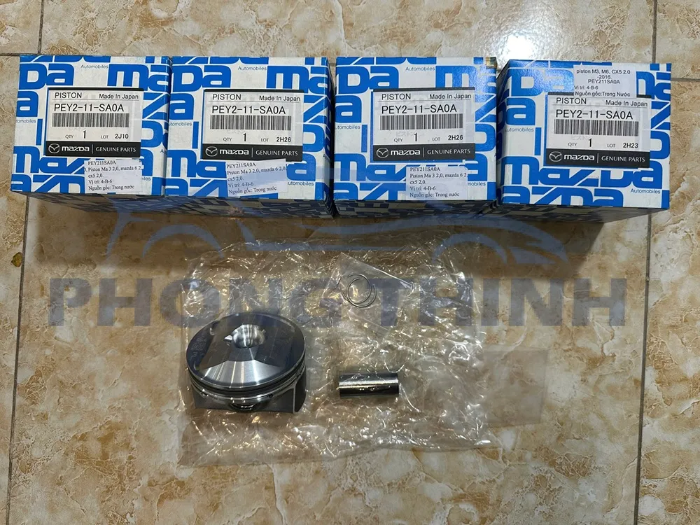 Hình ảnh sản phẩm Piston Mazda 3, Mazda 6 & CX5 2.0 chính hãng - PEY211SA0A