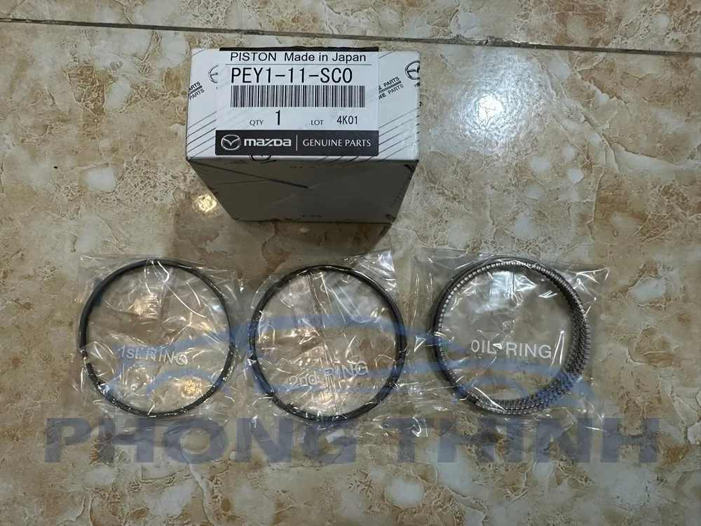 Hình ảnh sản phẩm Xéc măng Mazda 3, Mazda 6 & CX5 2.0 chính hãng - PEY111SC0